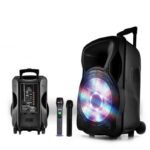 KIT SYSTÈME DE SONORISATION PORTABLE 15'' USB-SD-BLUET. MAGIC15AUC MASTER