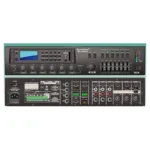 AMPLIFIER MIXER 100V 120/240/360/480W 5 ZONE (6MIC FM+USB+SD)