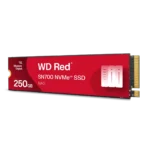 DISQUE DUR M.2 SSD NVME 2280 PCIE GEN 3X4 WD Red SN700 Pour Serveur NAS
