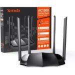POINT D'ACCÈSTENDA AC8  RÉPÉTEUR GIGABIT 4 ANTENNES, JUSQU'À 1200 MBPS
