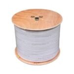 CABLE COAXIAL 75 OHMS BLANC  KX7+2CD  100/500MT
