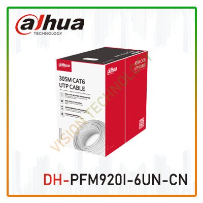 CABLE INFO CAT6 U/UTP DH-PFM920I-6U-U - DAHUA
