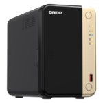 QNAP TS-264-8G Serveur de stockage NAS Tower 2 Baies Intel®Celeron®N4505 2-core/2-thread, Up 2,9 GHz