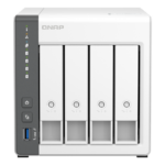 QNAP TS-433-4G Serveur de stockage NAS Tower 4 Baies quad-core ARM Cortex A55 Up 2,0 GHz