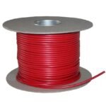 CÂBLE ALERTE INCENDIE SYT1 1 PAIRE AWG20 (8/10°) GAINE C2 ROUGE EN 100M