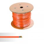 CÂBLE ANTI-FEU CR1 2 X 1.5MM ORANGE . INGELEC