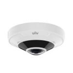 CAMERA FISHEYE IP 5MP FIXE 1.4MM IP66 120DB WDR IK10 MICRO IR DISTANCE 10M IPC815SB-ADF14K-I0 - UNIVIEW